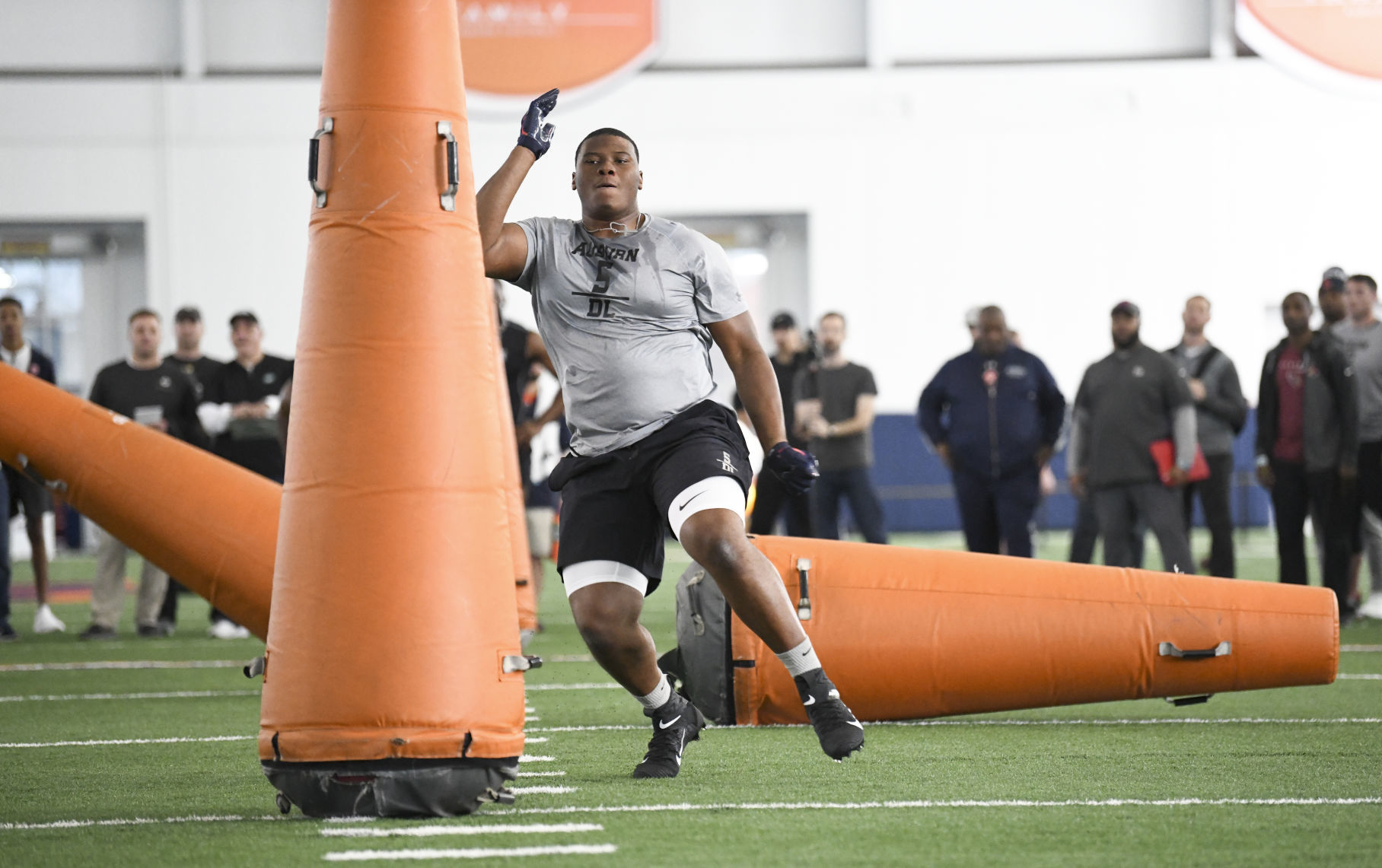 7. Carolina (5-11) — Derrick Brown, DT, Auburn, Sr.
